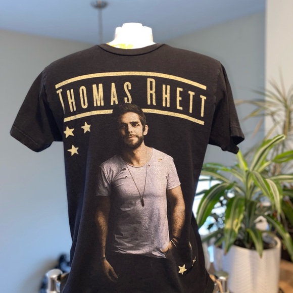 Thomas Rhett Other - 💎 Thomas Rhett Black Concert T 2016  Graphic T-Shirt Size M